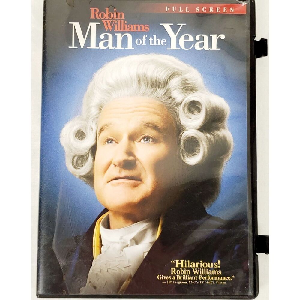 Man of The Year (2006 Film) Comedy/Thriller Movie [DVD]